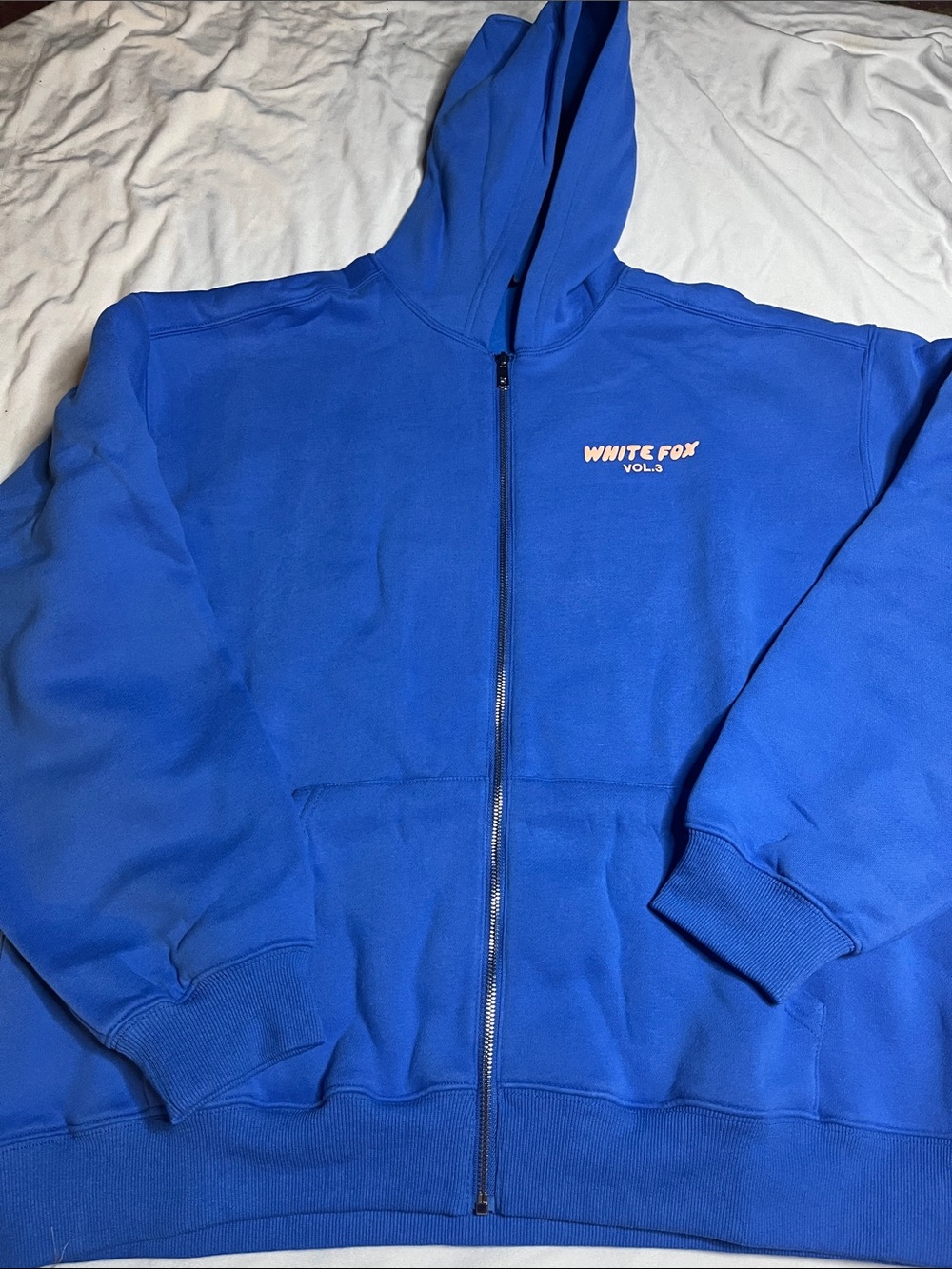 NWT White Fox Boutique Offstage Zip Front Hoodie